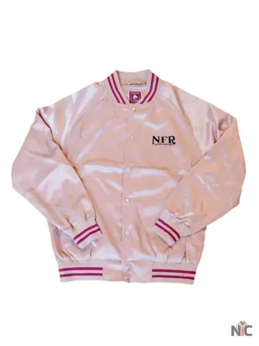 NFR Las Vegas 2024 Wild & Free Varsity Jacket