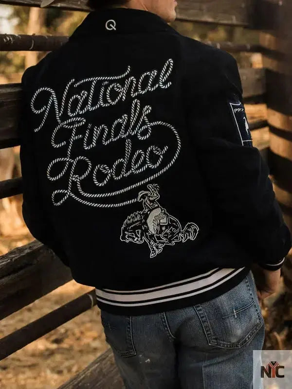 NFR Las Vegas Varsity Bomber Jacket