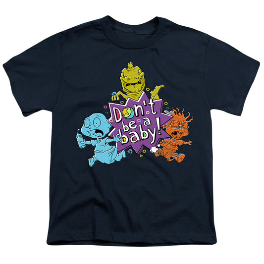 Rugrats Babies Run For The Hills Kids Youth T Shirt Navy Officially Licensed