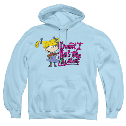 Rugrats Angelica Arent I Just The Greatest Mens Hoodie Light Blue Officially Licensed