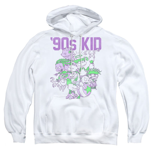 Nickelodeon 90S 90'S Kid Mens Hoodie White Officially Licensed