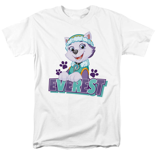 Paw Patrol Everest Mens T Shirt White Officially Licensed