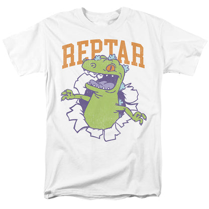 Rugrats Reptar Shirt Rip Mens T Shirt White