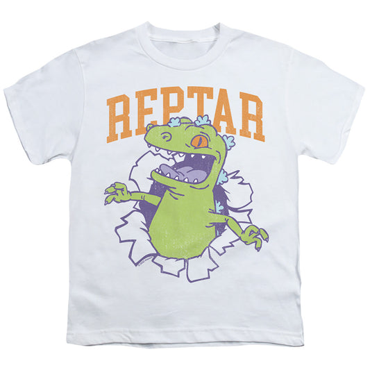 Rugrats Reptar Shirt Rip Kids Youth T Shirt White Officially Licensed