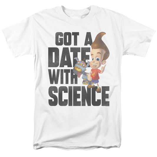 Jimmy Neutron Jimmy Neutron Science Mens T Shirt White Officially Licensed