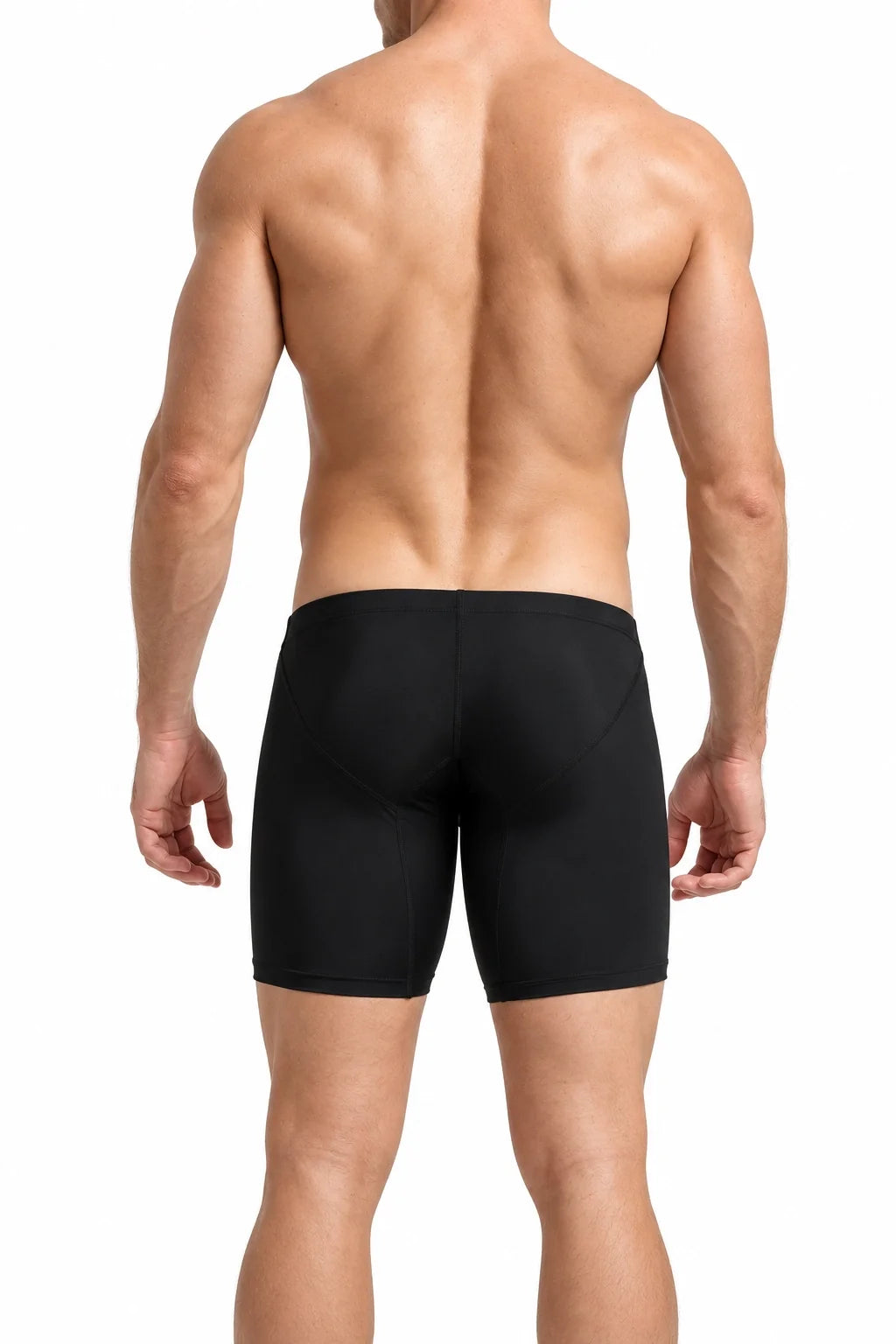 Men’s Long Boxer Shorts - Compression Fit, Soft & Stretchable