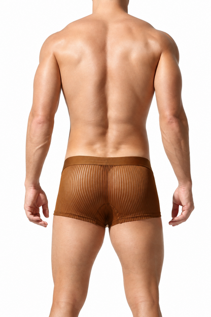 Men's Mesh Boxer Shorts - Sexy & Breathable