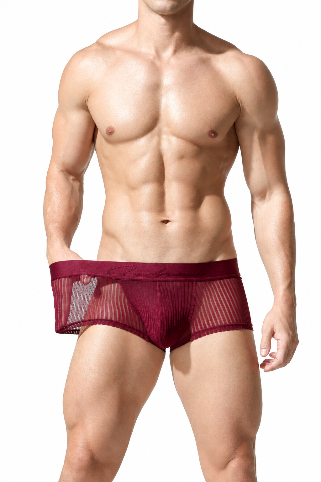 Men's Mesh Boxer Shorts - Sexy & Breathable
