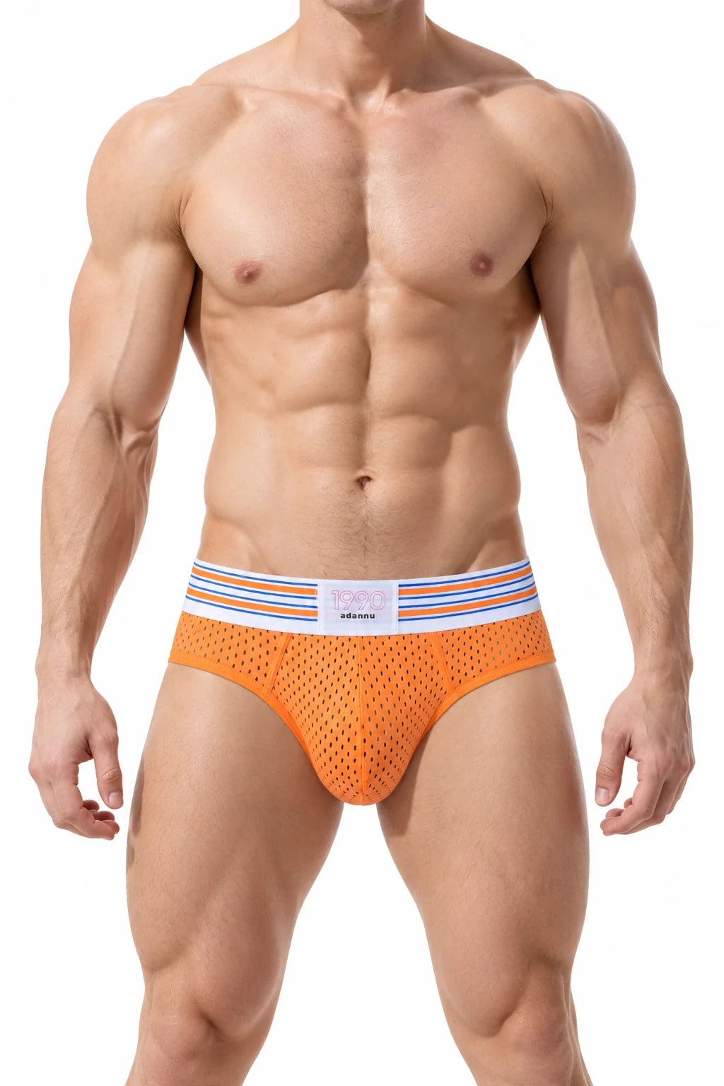 Men’s Mesh Briefs with Detachable Padding for Enhanced Shape