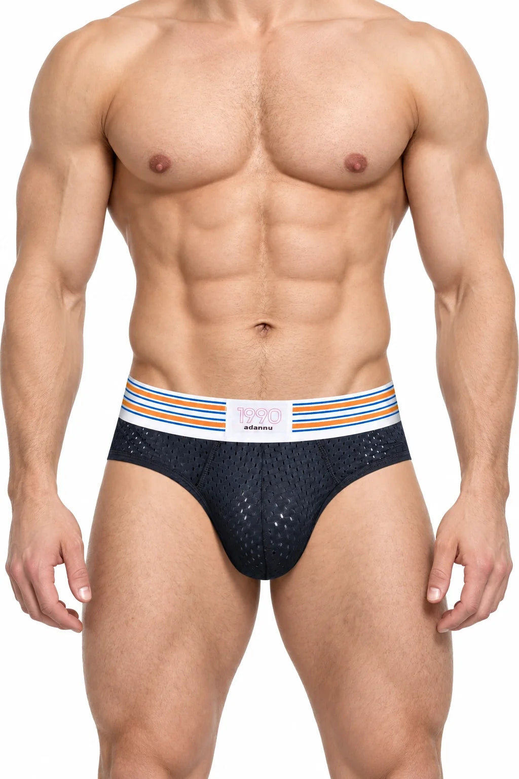 Men’s Mesh Briefs with Detachable Padding for Enhanced Shape