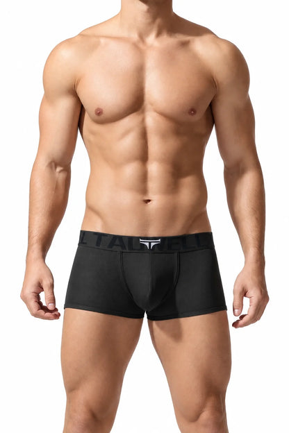 Men's Solid Color Boxer Briefs , Cotton Comfort