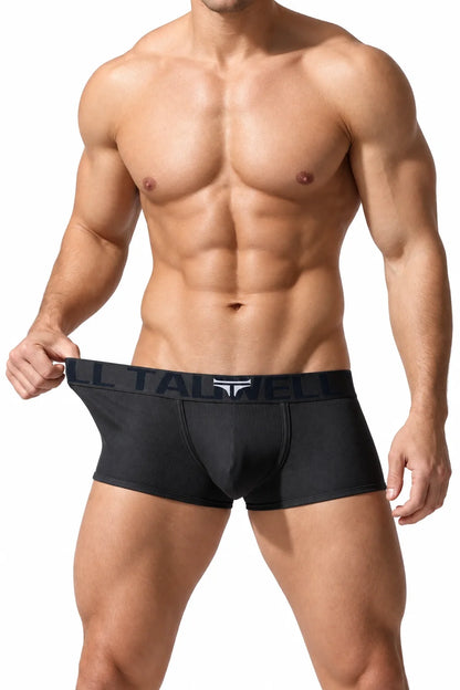 Men's Solid Color Boxer Briefs , Cotton Comfort