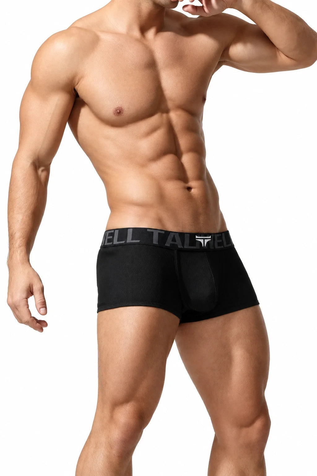 Men's Solid Color Boxer Briefs , Cotton Comfort