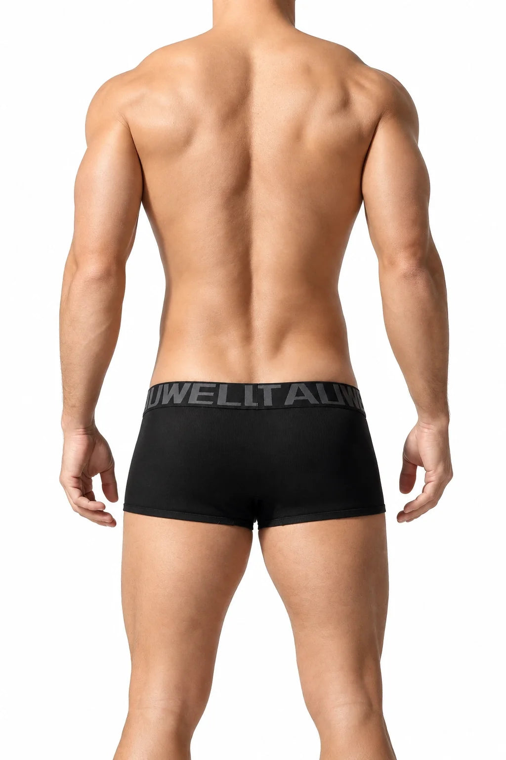 Men's Solid Color Boxer Briefs , Cotton Comfort
