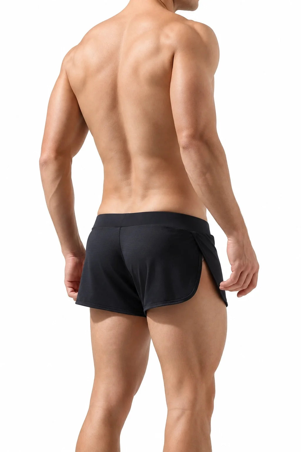 Men's Sport Split Thong – Breathable & Quick Dry