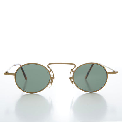 Oval Spectacle Edwardian Vintage Sunglasses - Noble