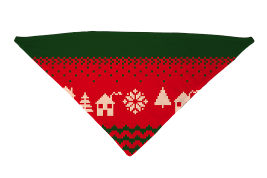 Nordic Red Dog Bandana