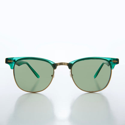 Classic Half Frame Vintage Sunglasses - Nowels