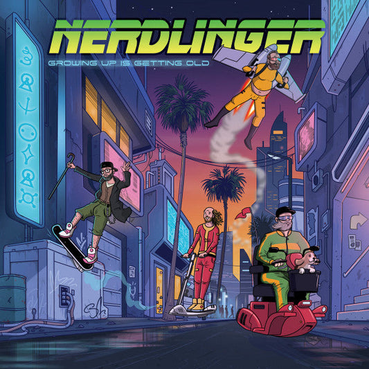 Nerdlinger - Growing Up Is Getting Old [LP] Vinyl Record