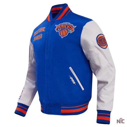 NY Knicks Retro Classic Varsity Jacket