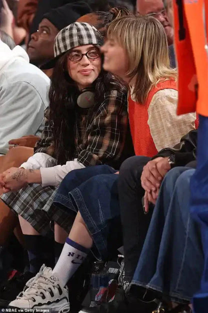 NYC Billie Eilish Plaid Shirt
