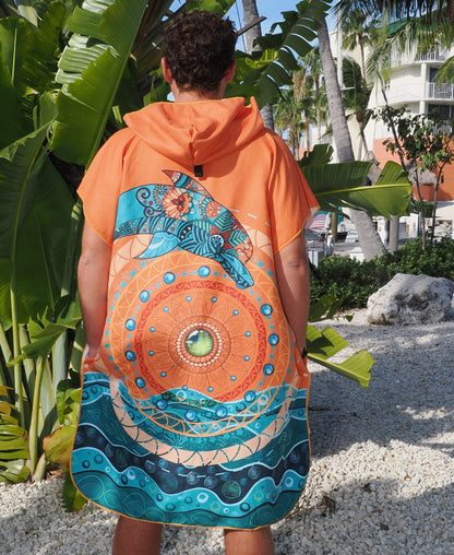 Nai'a — Dolphin Towel Poncho (Regular)