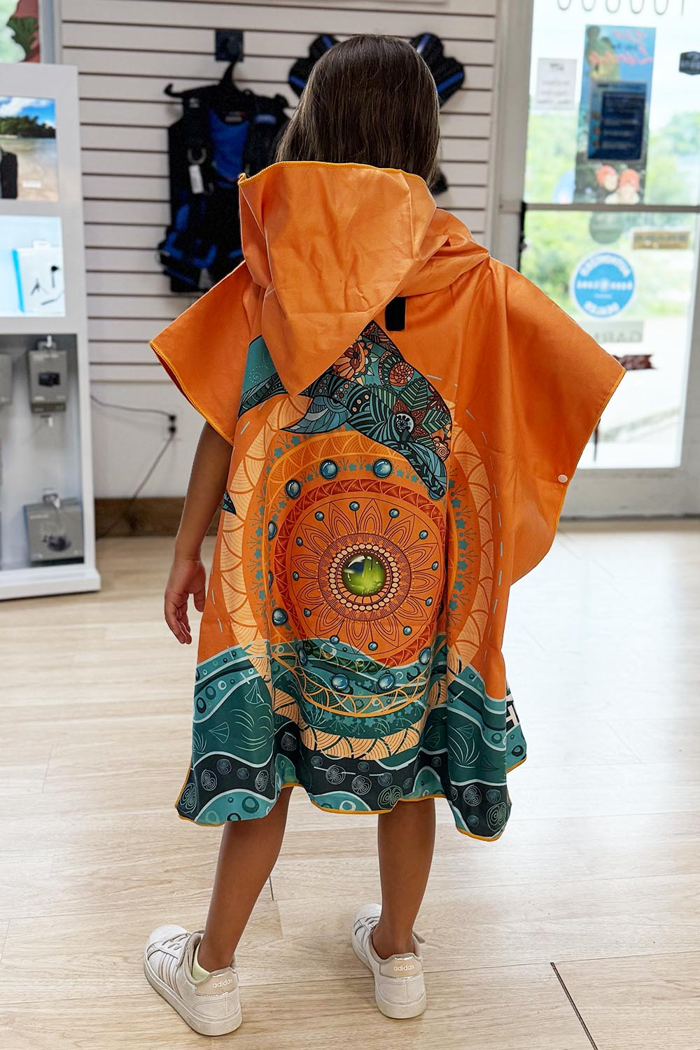 Nai'a - Dolphin Towel Poncho (Mini)