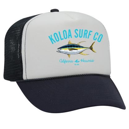 Koloa Yellowfin Foam Trucker Hat