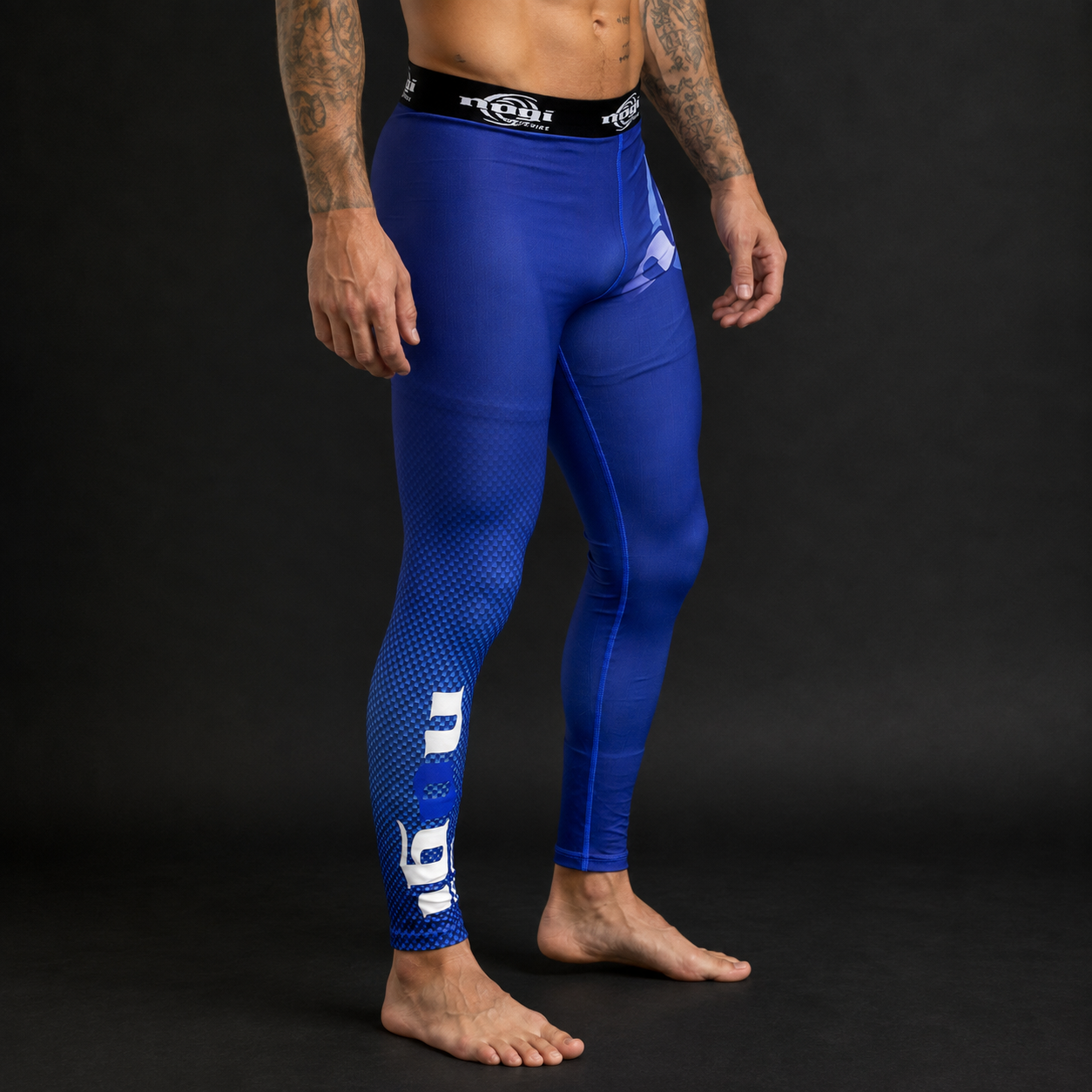 Navy Carbon Spats - Mens
