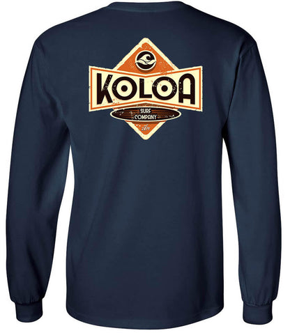 Koloa Vintage Diamond Long Sleeve T-Shirt