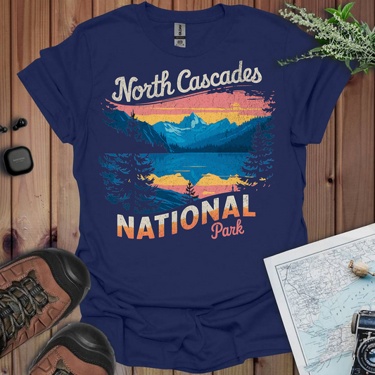 North Cascades National Park Unisex Fit Soft Vintage T-Shirt