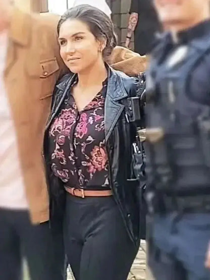 Neighborhood Watch Cecile Cubiló Leather Jacket