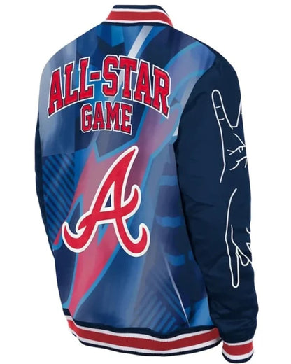 Atlanta Braves Usher x New Era Varsity Jacket