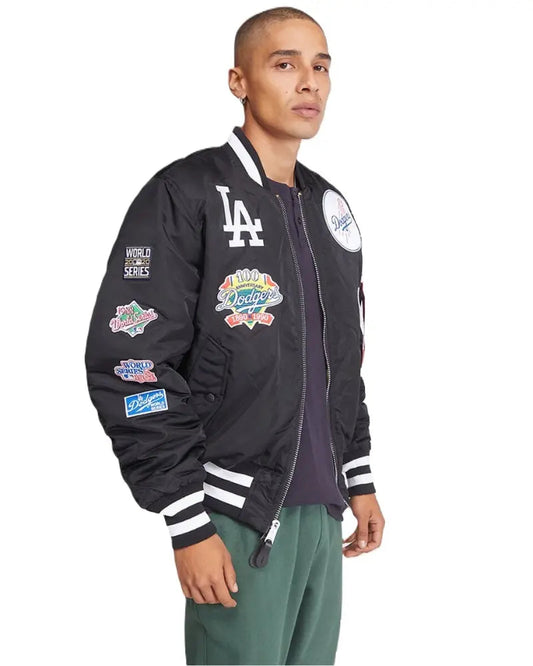 Alpha Industries x New Era Los Angeles Dodgers Jacket