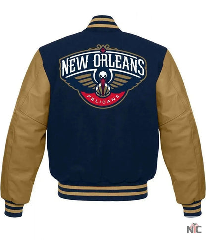 New Orleans Pelicans Letterman Jacket