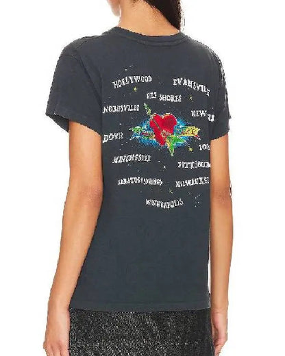 The Kelly Clarkson Show Kelly Clarkson Heart Printed T-Shirt
