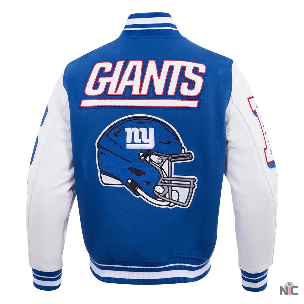 New York Giants Mashup Varsity Jacket