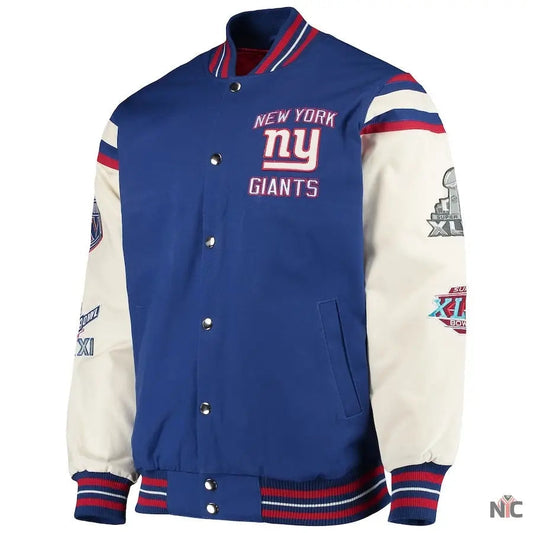 New York Giants Super Bowl Jacket