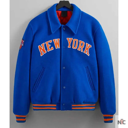 New York Knicks Varsity Wool Jacket