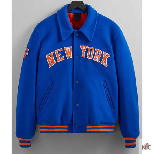 New York Knicks Varsity Wool Jacket