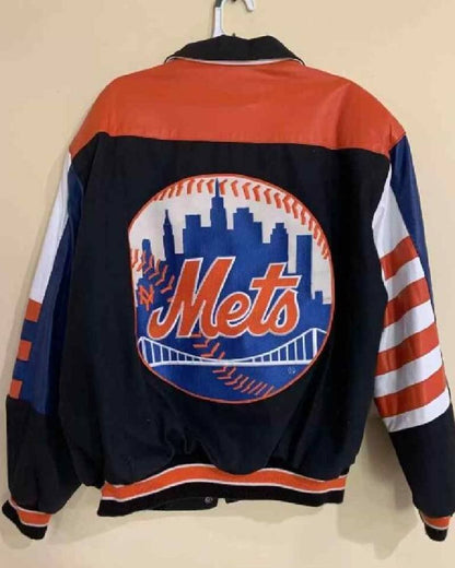 New York Mets Baseball MLB Jeff Hamilton Jacket