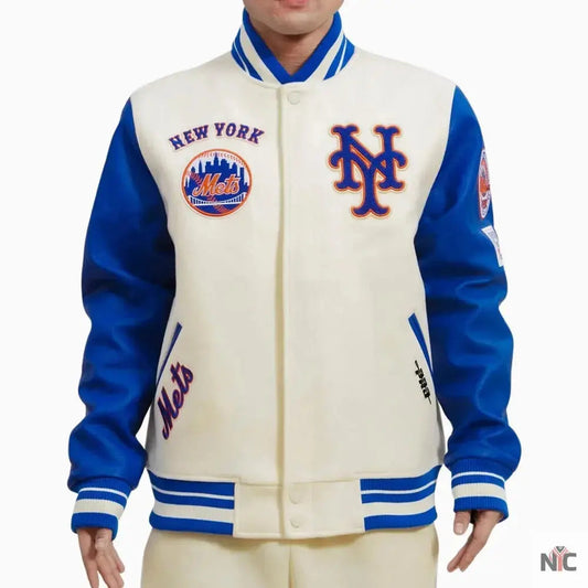 New York Mets Kate Upton Varsity Jacket