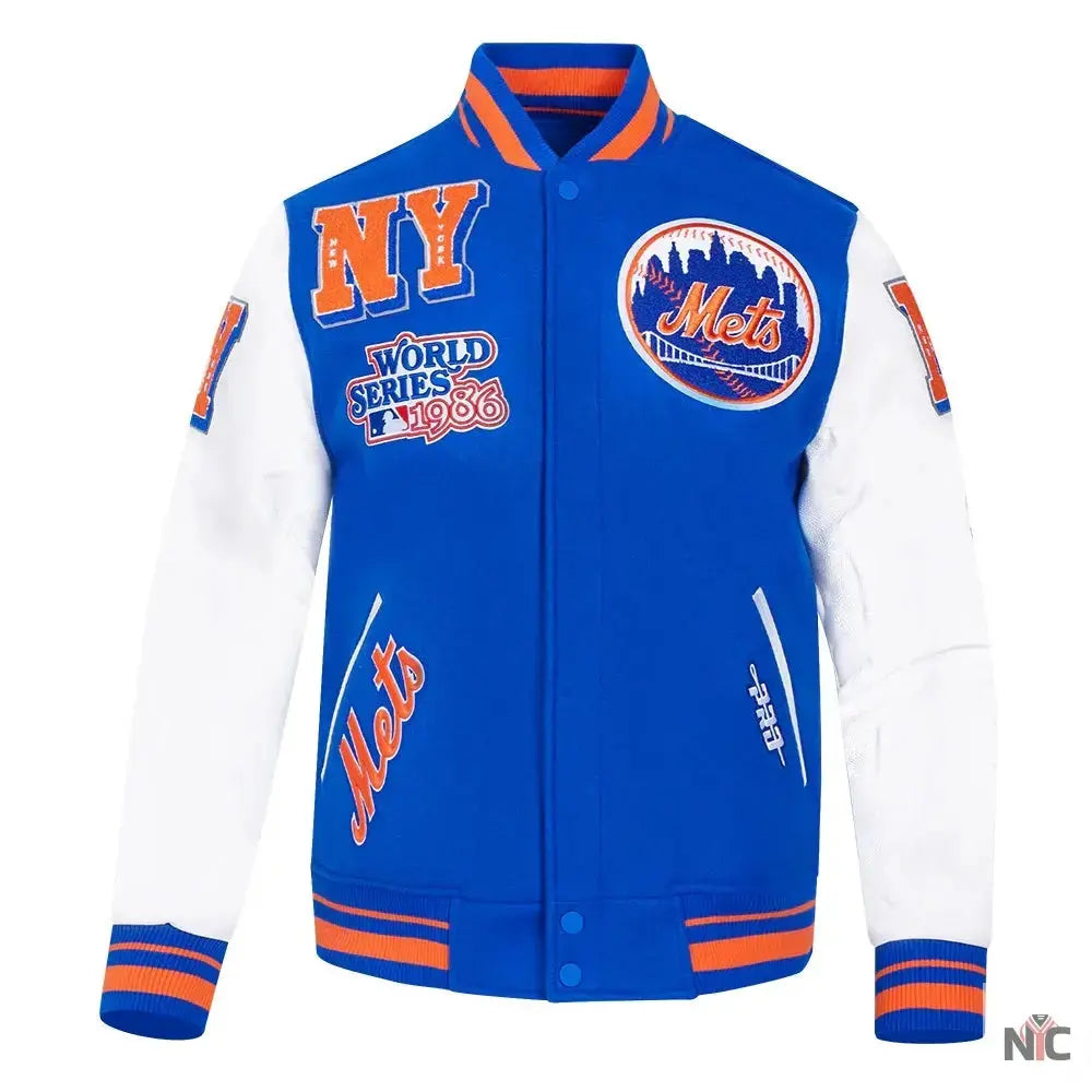 New York Mets Mashup Varsity Jacket