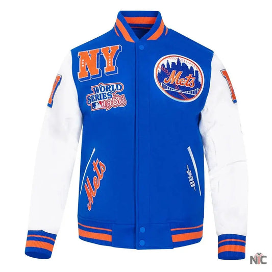 New York Mets Mashup Varsity Jacket