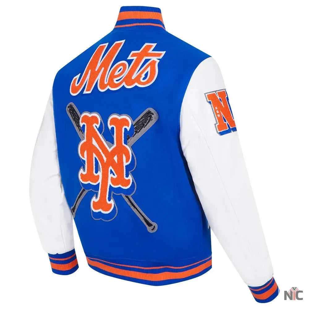 New York Mets Mashup Varsity Jacket