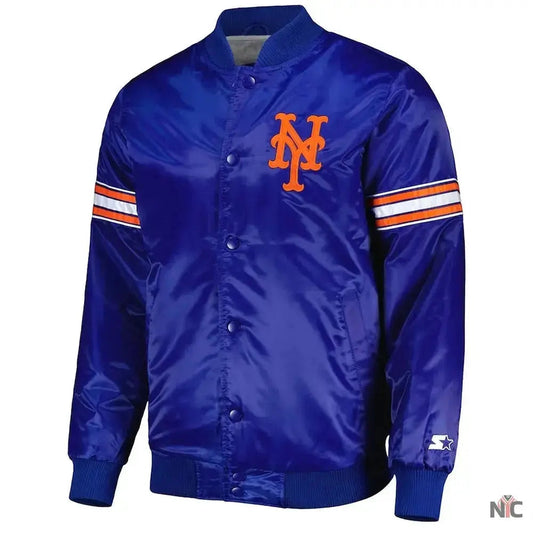 New York Mets Pick & Roll Royal Jacket