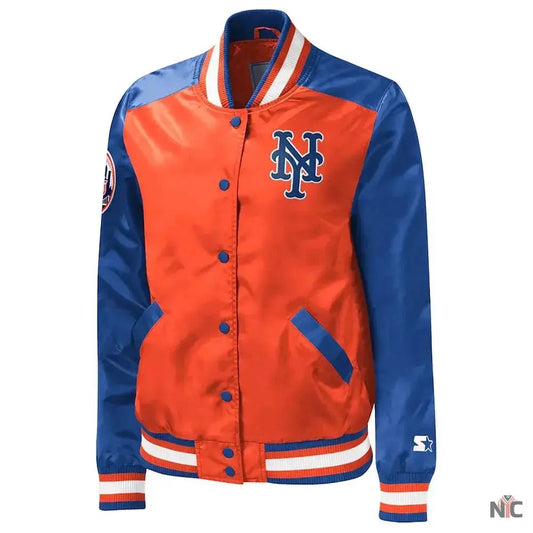 New York Mets The Legend Satin Jacket
