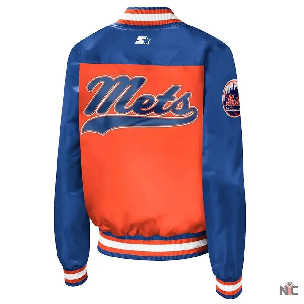 New York Mets The Legend Satin Jacket