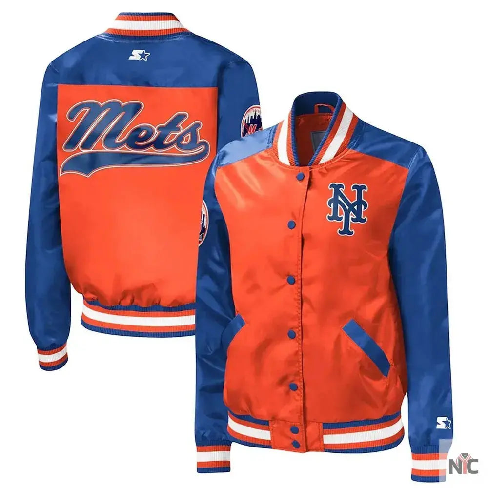 New York Mets The Legend Satin Jacket