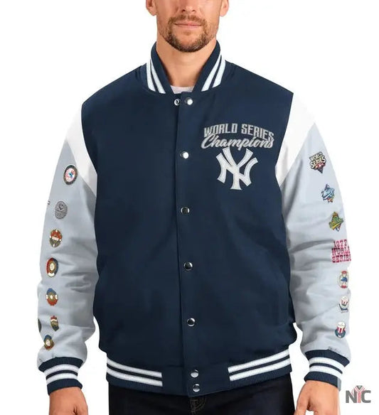 New York Yankees 27 Time World Series Varsity Jacket